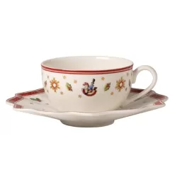 Toy's Delight Tazza te con piatto bianco 2 pezzi - Villeroy & Boch