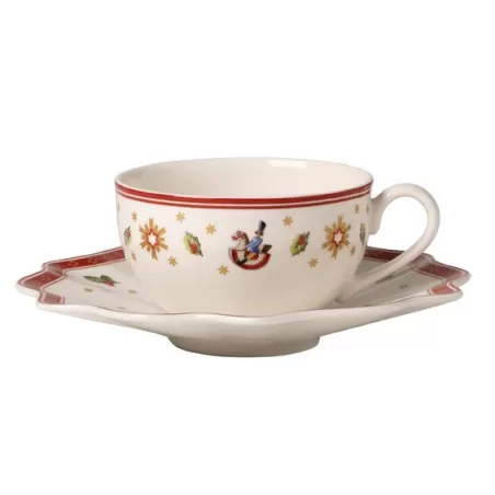 Toy's Delight Tazza te con piatto bianco 2 pezzi - Villeroy & Boch