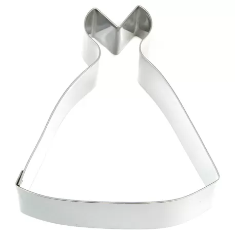 Tagliabiscotto Vestito Da Sposa Cm. 9x10x2,5 H.