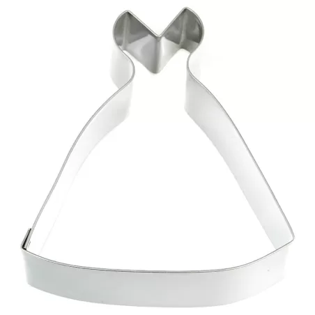 Tagliabiscotto Vestito Da Sposa Cm. 9x10x2,5 H.