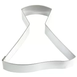 Tagliabiscotto Vestito Da Sera Cm. 10x10,5x2,5 H.