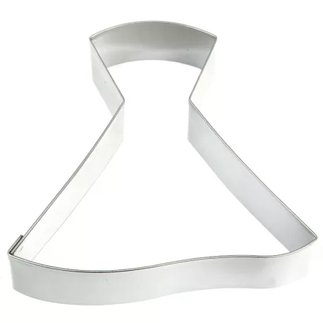 Tagliabiscotto Vestito Da Sera Cm. 10x10,5x2,5 H.