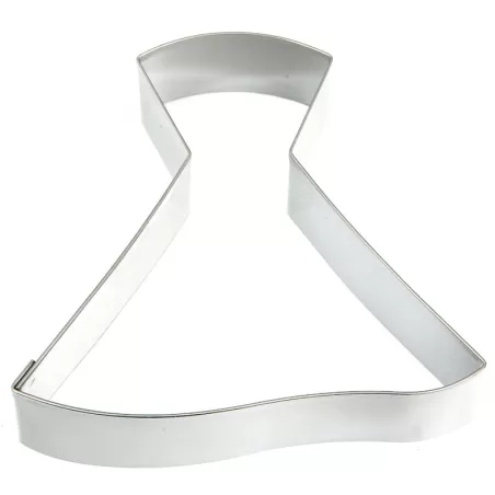 Tagliabiscotto Vestito Da Sera Cm. 10x10,5x2,5 H.