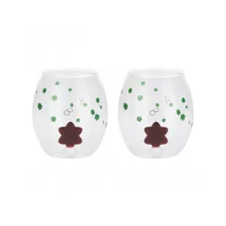 Confezione 2 bicchieri acqua Dolce Natale - Thun