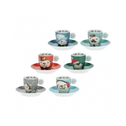 Confezione 6 tazzine Dolce Inverno - Thun