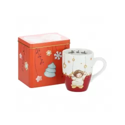 Mug con scatola in latta Dolce Natale - Thun