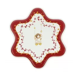 Piatto torta stella Dolce Natale - Thun