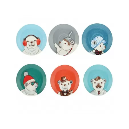 Display 6 Piattini Dolce Inverno - Thun