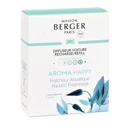 Ricarica in ceramica per Auto Fraîcheur Aquatique / Freschezza Acquatica - Lampe Berger