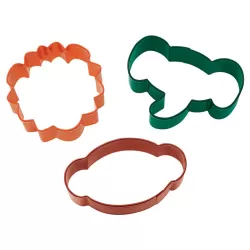 Tagliabiscotti Giungla 3 Pezzi Cm. 7,5x3 H.