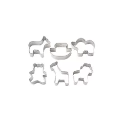 Tagliapasta Noe' In Metallo 6 Pezzi Cm. 4x1,5 H.