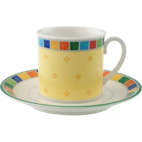 Twist Alea Limone Tazza caffe/te c.p.2pezzi - Villeroy & Boch