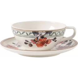 Artesano Provençal Verdure Tazza te con piatto 2pezzi - Villeroy & Boch
