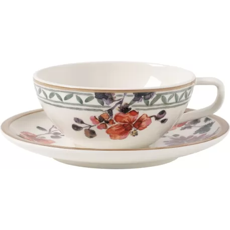 Artesano Provençal Verdure Tazza te con piatto 2pezzi - Villeroy & Boch