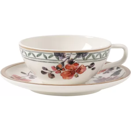 Artesano Provençal Verdure Tazza te con piatto 2pezzi - Villeroy & Boch