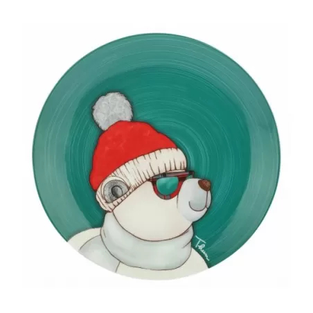 Piatto dessert verde Dolce Inverno - Thun