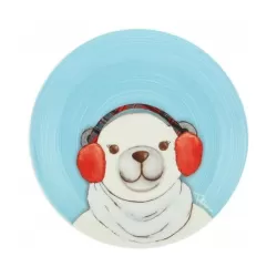 Piatto Dessert turchese Dolce Inverno - Thun