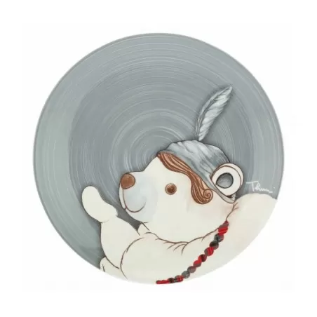 Piatto dessert grigio Dolce Inverno - Thun