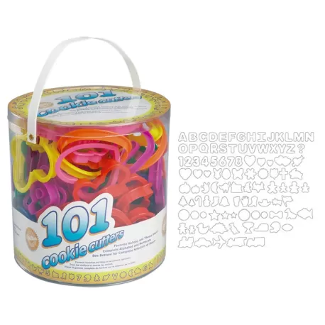 Tagliapasta Assortiti In Plastica 101 Pezzi Cm. 8