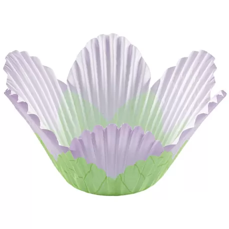 Pirottini Muffin Petalo Lavanda 24 Pezzi Ø Cm. 5