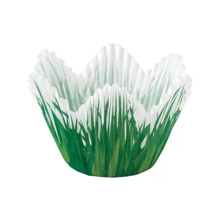 Pirottini Muffin Erba 24 Pezzi Ø Cm. 5