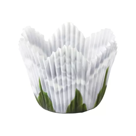 Pirottini Muffin Rosa Bianca 24 Pezzi Ø Cm. 5