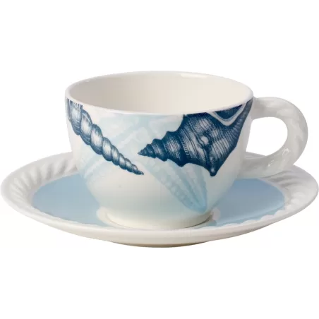 Montauk Beachside Tazza caffe con piatto 2 pezzi - Villeroy & Boch