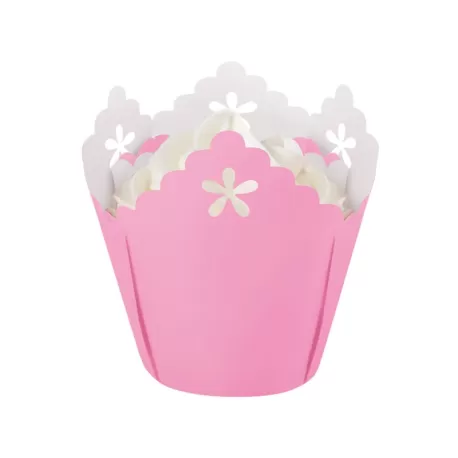 Pirottini - Cupcake da Forno Happy Birthday 5 cm 50 Pz Wilton