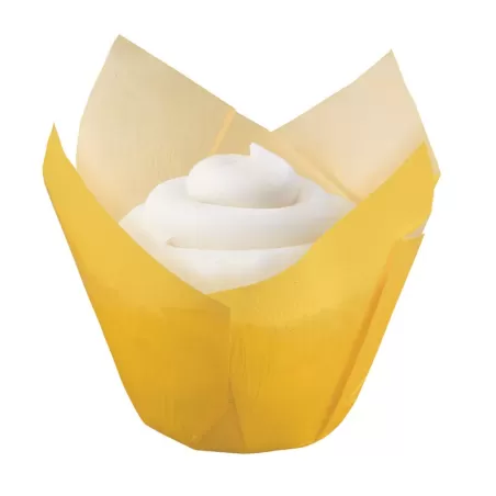 Pirottini Muffin Giallo 15 Pezzi Ø Cm. 5