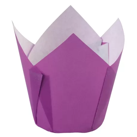 Pirottini Muffin Viola 15 Pezzi Ø Cm. 5