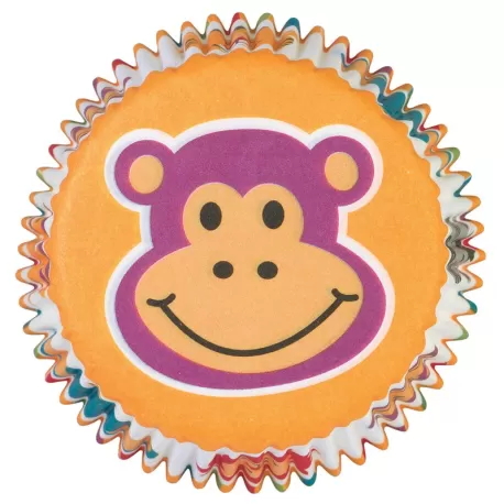 Pirottini Muffin Giungla 75 Pezzi Cm. 5