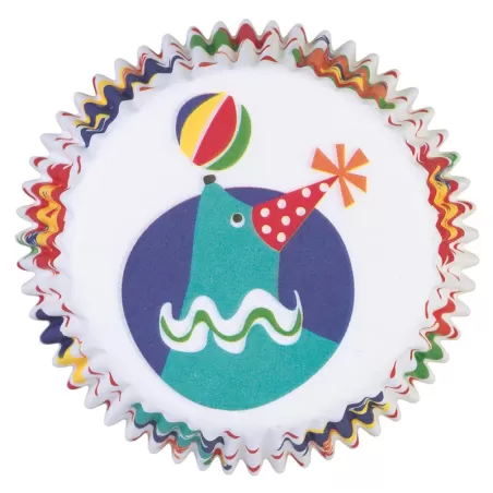 Pirottini Muffin Circo 75 Pezzi Cm. 5