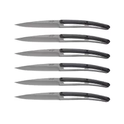 Set 6 coltelli da tavola Deejo Paperstone Titanio - Deejo