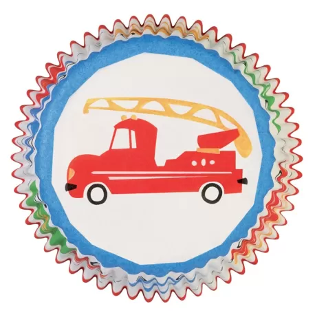 Pirottini Muffin Trasporti 75 Pezzi Cm. 5