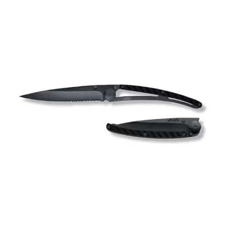 Coltello Deejo One Hand Black - Deejo