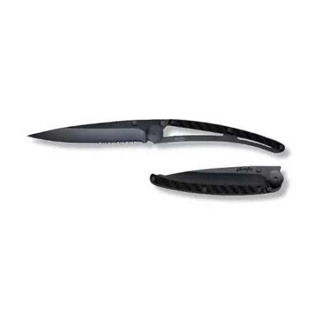 Coltello Deejo One Hand Black - Deejo