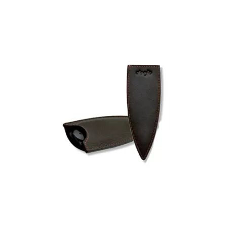 Fodero In Pelle Nera 37g - Deejo