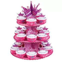 Porta Muffin In Cartone Principessa