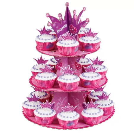 Porta Muffin In Cartone Principessa