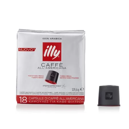 Capsule all'americana tostatura media - illy