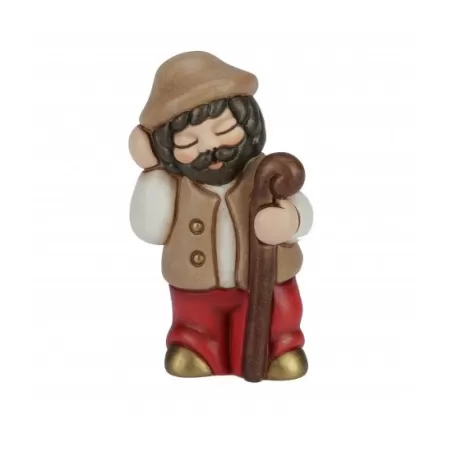 Pastore presepe classico, rosso - Thun