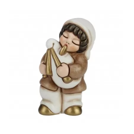 Zampognaro presepe classico, bianco - Thun