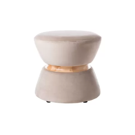 Pouf grigio Cm. 40x39 h. - L'oca Nera