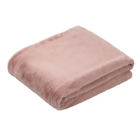 Plaid rosa Cm. 130x170 - L'oca Nera