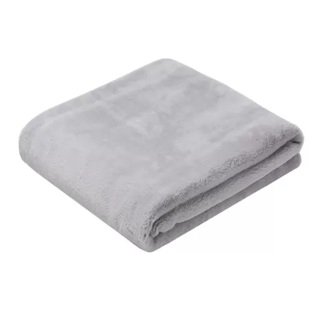 Plaid grigio/antracite Cm. 130x170 - L'oca Nera