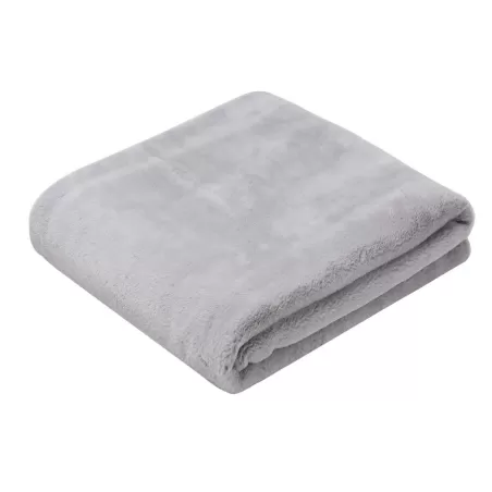 Plaid grigio/antracite Cm. 130x170 - L'oca Nera