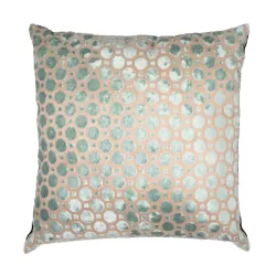 Cuscino acquamarina Cm. 45x45 - L'oca Nera