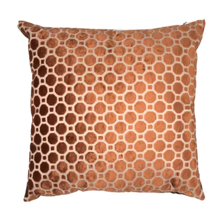 Cuscino ruggine Cm. 45x45 - L'oca Nera