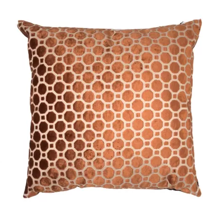 Cuscino ruggine Cm. 45x45 - L'oca Nera