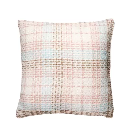 Cuscino scozzese rosa Cm. 45x45 - L'oca Nera